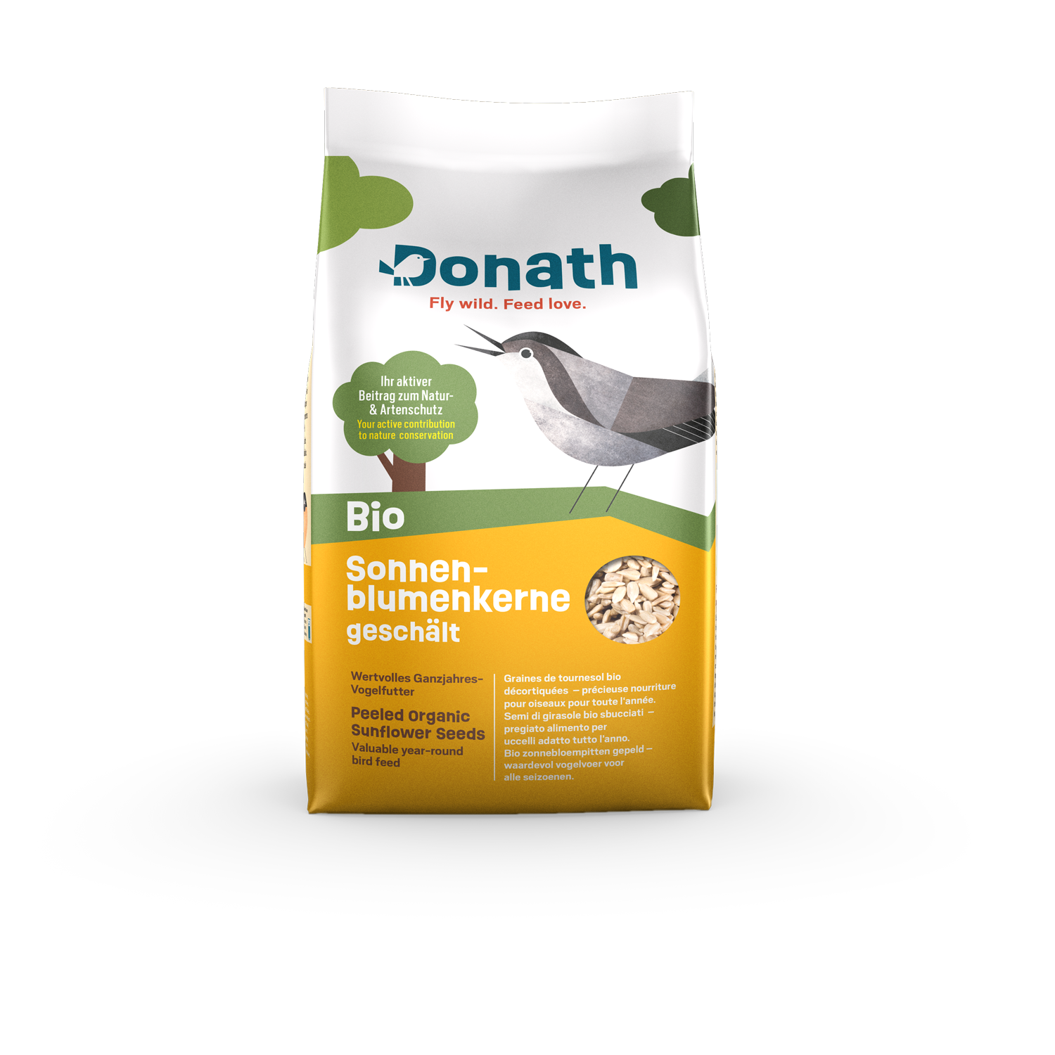 donath_bio_sonnenblumenkerne_geschaelt Donath Bio Sonnenblumenkerne geschält