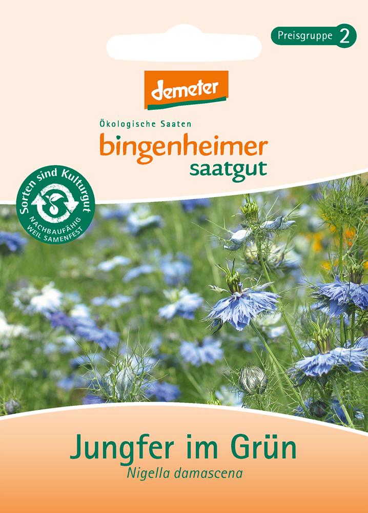 Jungfer im Grün, Biosaatgut