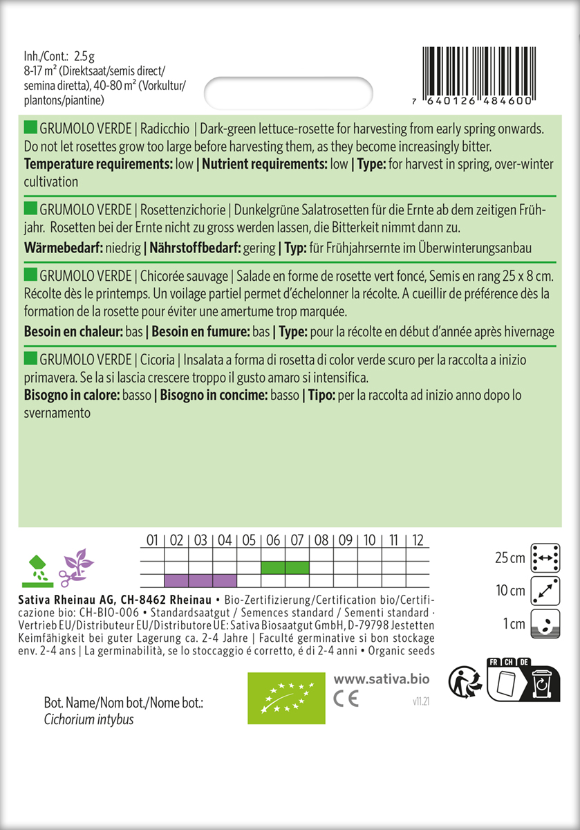 Grumolo Verde Biosaatgut von Sativa