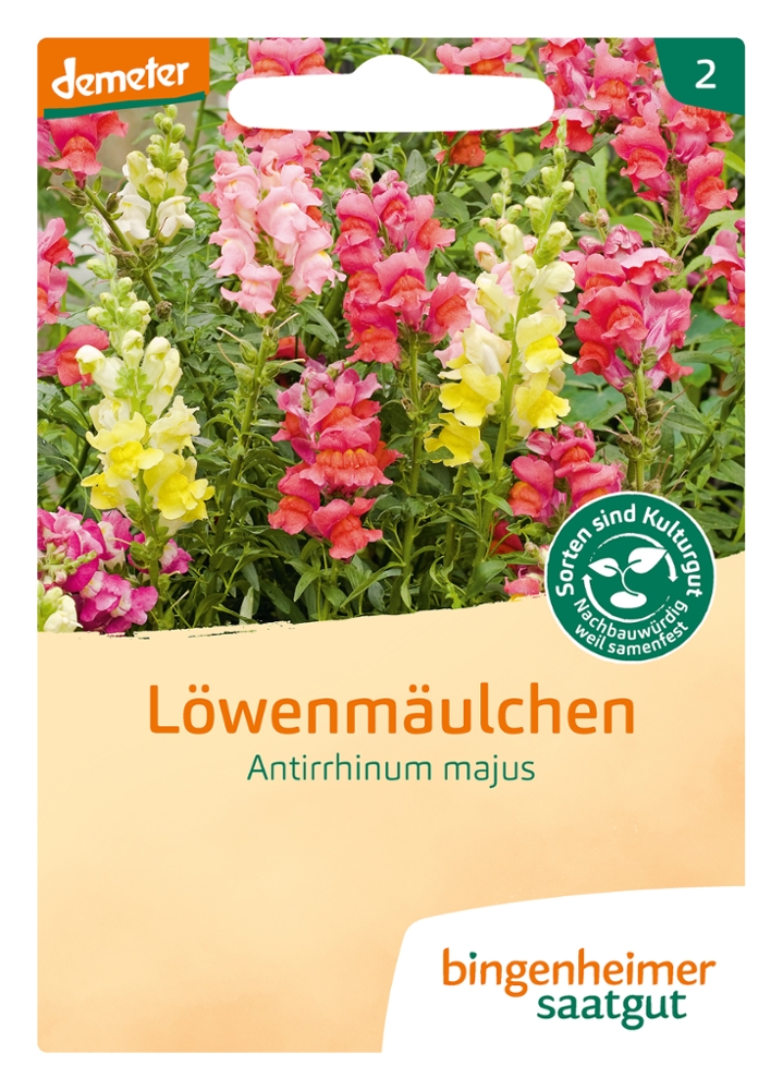 Löwenmäulchen BIO Samen Löwenmäulchen BIO Samen