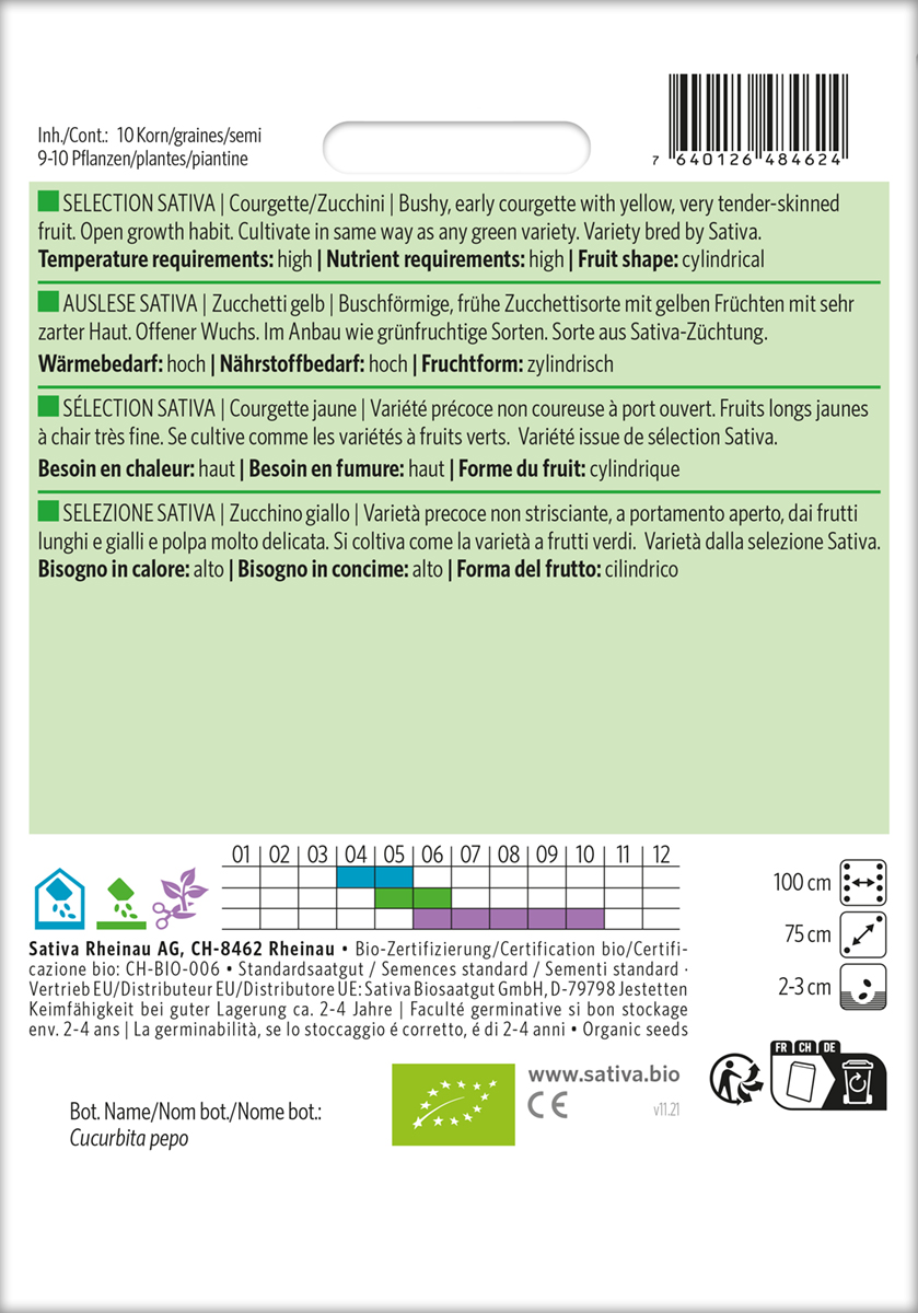 zu13_zucchini-auslese_sativa_biosaatgut Zucchini 'Auslese Sativa' BIiosaatgut