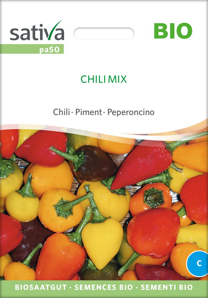 Chili Mix BIO Samen