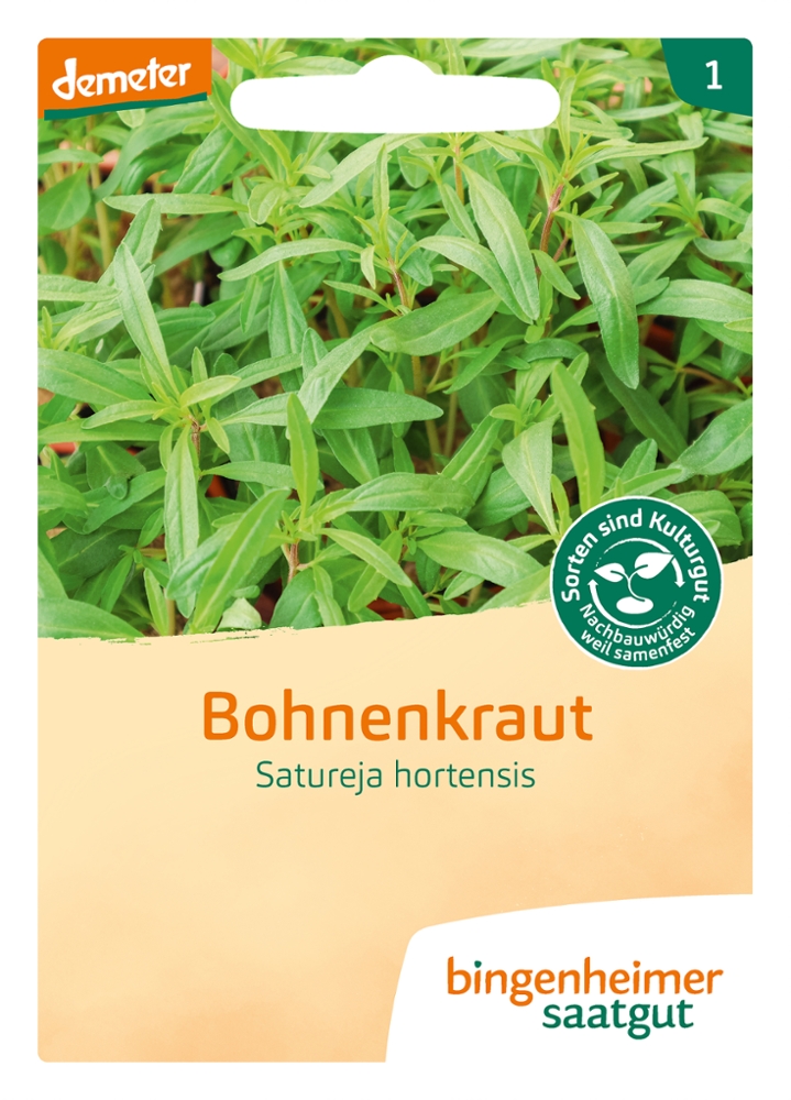 Bohnenkraut Biosaatgut Bohnenkraut Biosaatgut