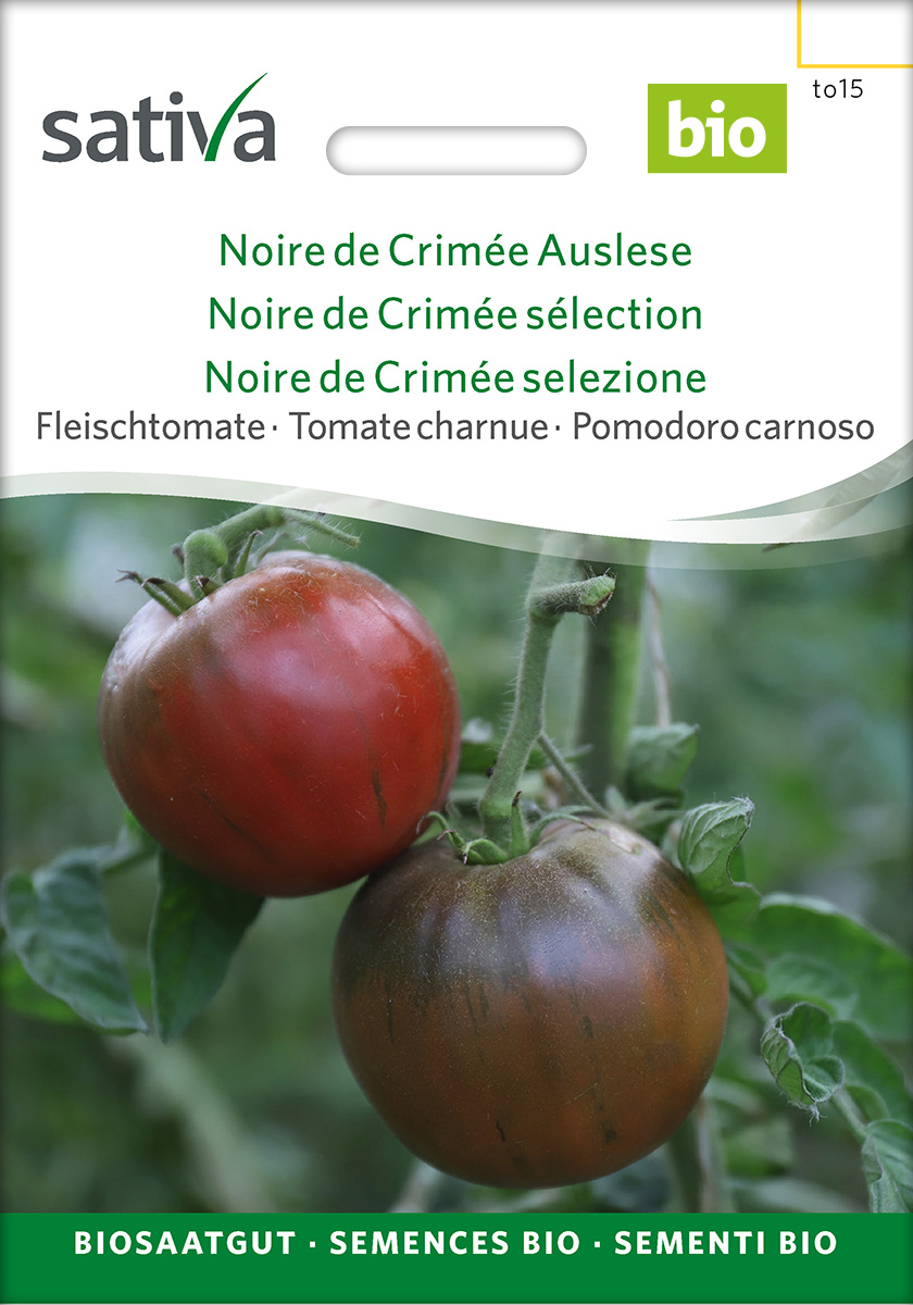 Tomate 'Noire de Crimée', Biosamen | Fleischtomate