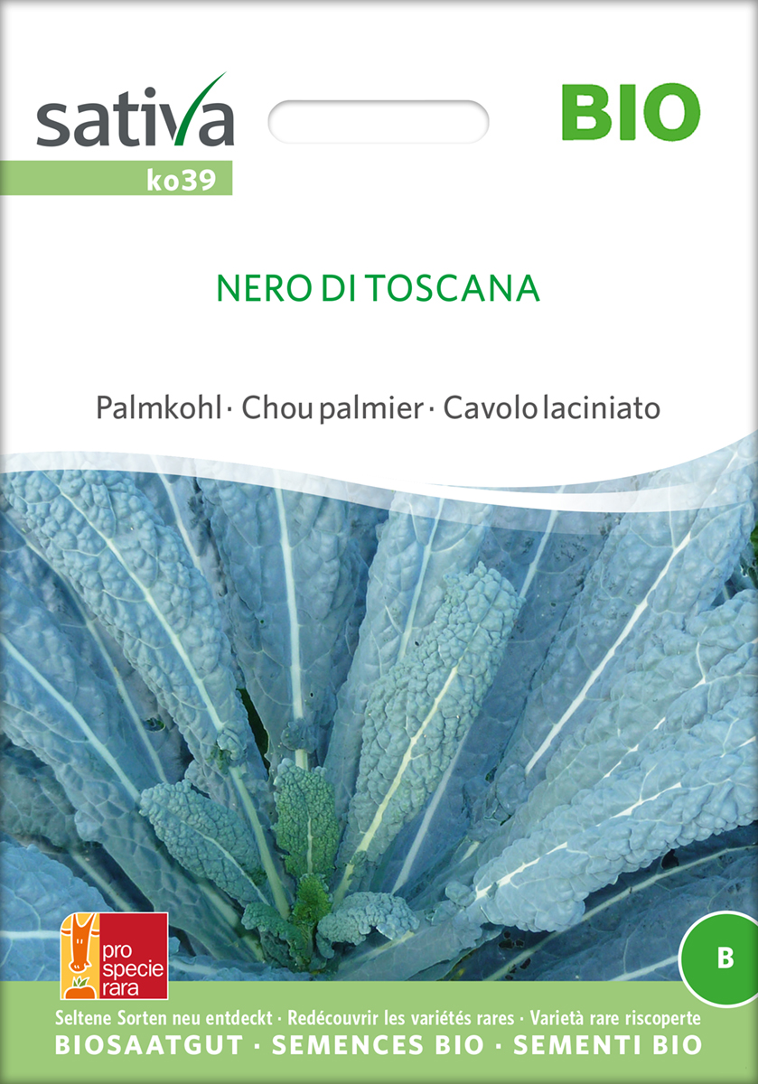 Palmkohl 'Nero di Toscana', BIO Samen