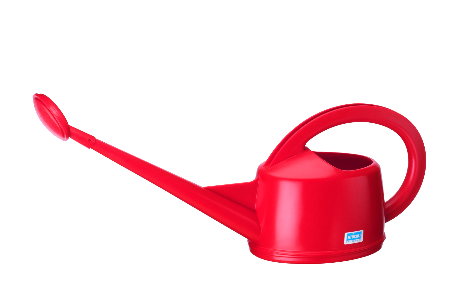 Gießkanne 2 l, rot - mit Brause!