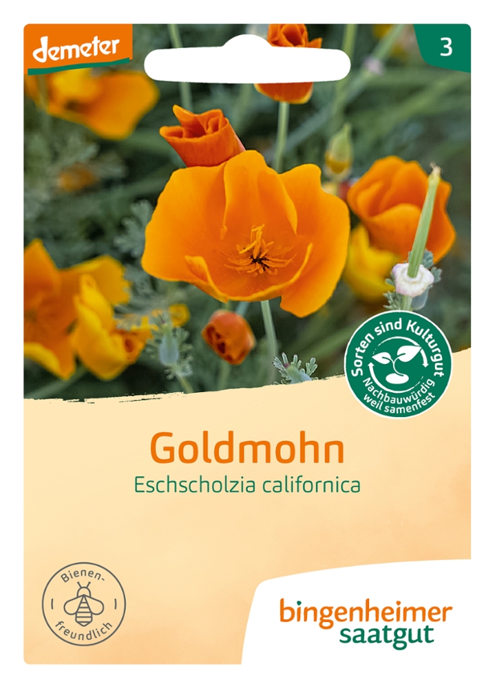 Goldmohn | Biosaatgut Goldmohn | Biosaatgut