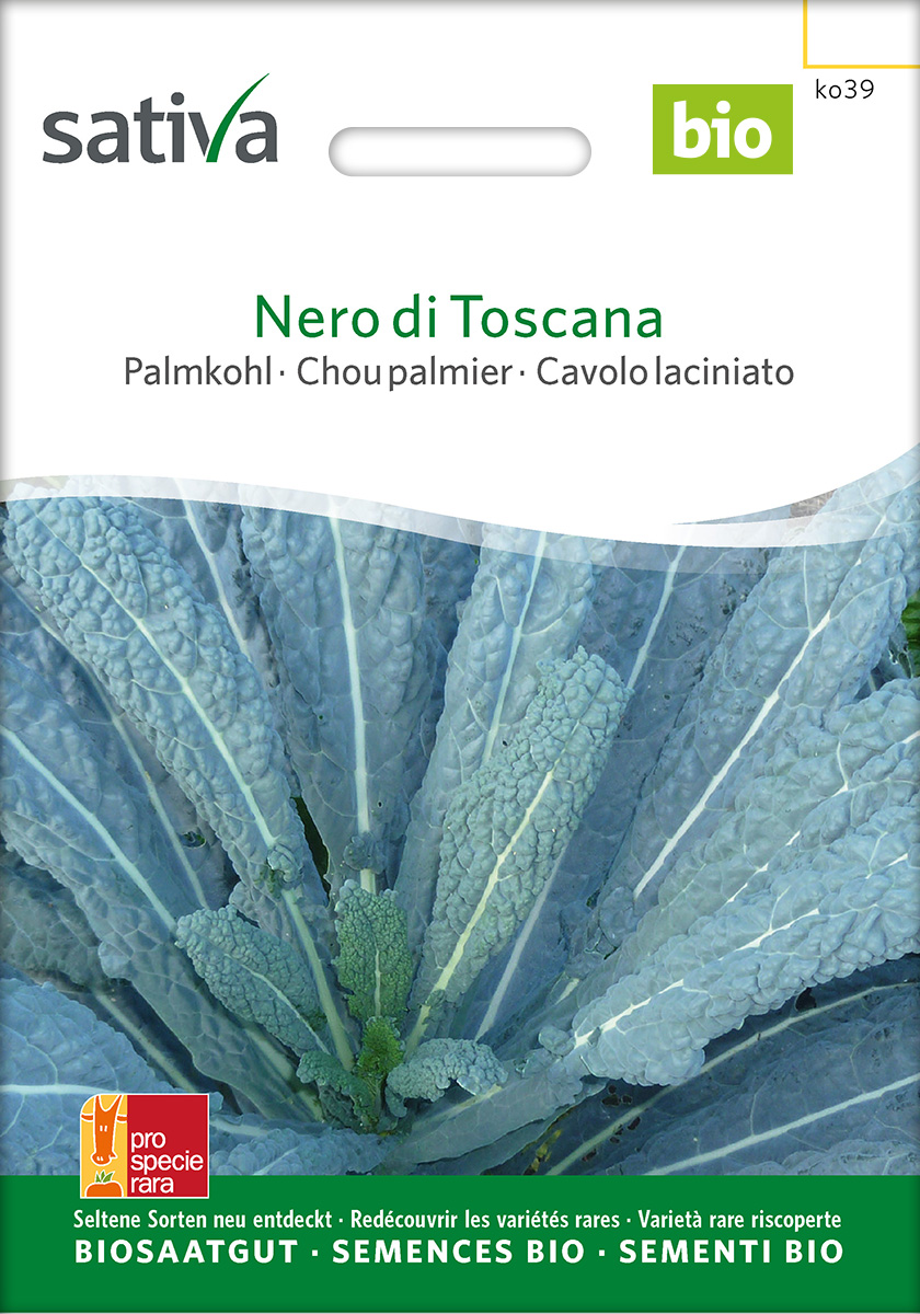 Palmkohl 'Nero di Toscana', BIO Samen