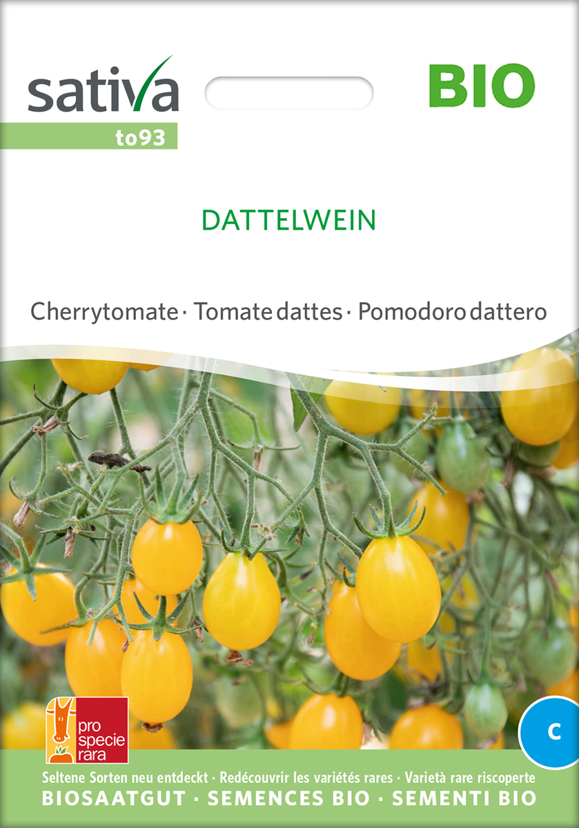 to93_tomate_datteltomate_dattelwein_gelb_bio_samen Dattel Tomate Dattelwein BIO Samen