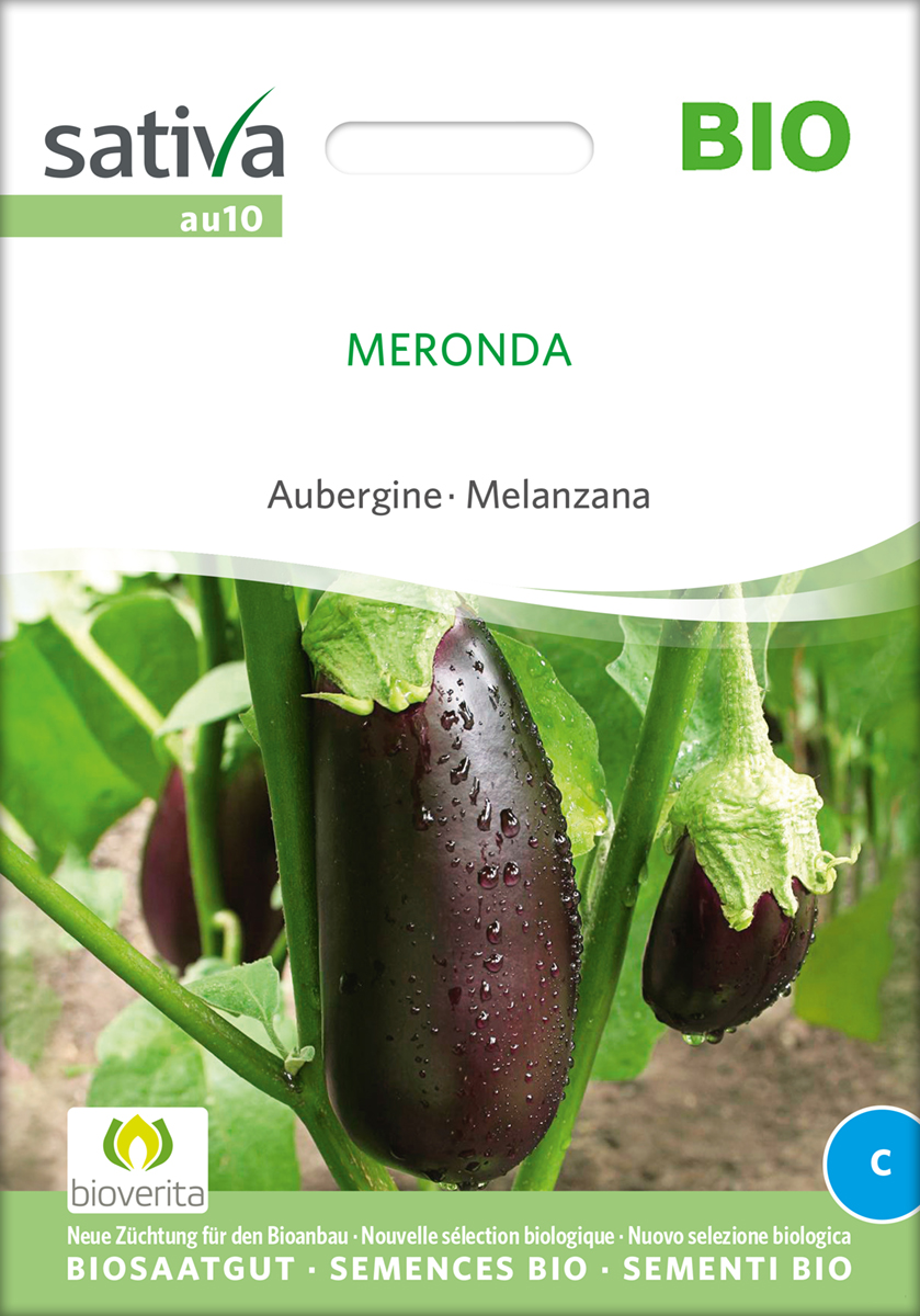 Aubergine Meronda BIO Samen