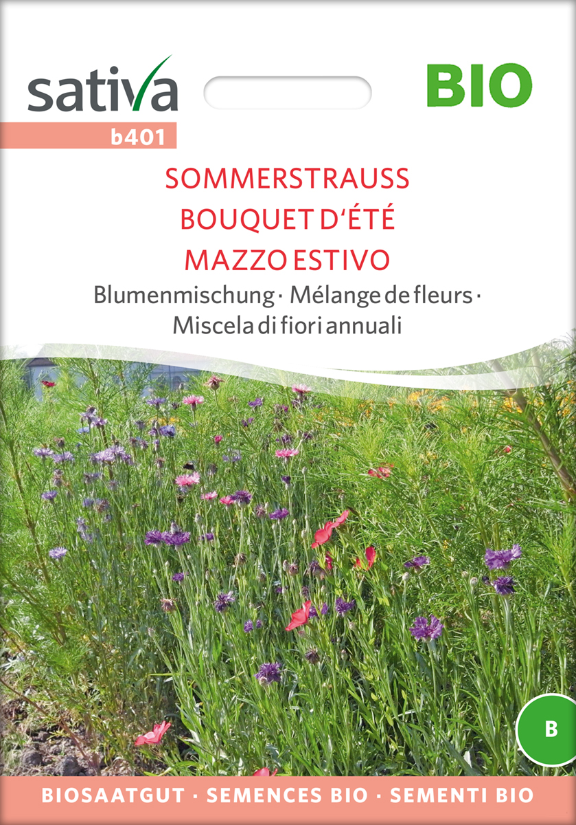 Sommerstrauß Blumenmischung - BIO Samen von Sativa