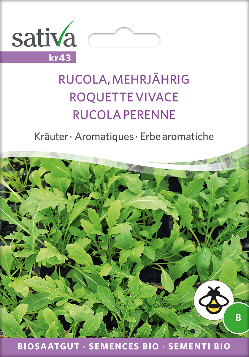 Rucola mehrjährig, BIO Samen Sativa