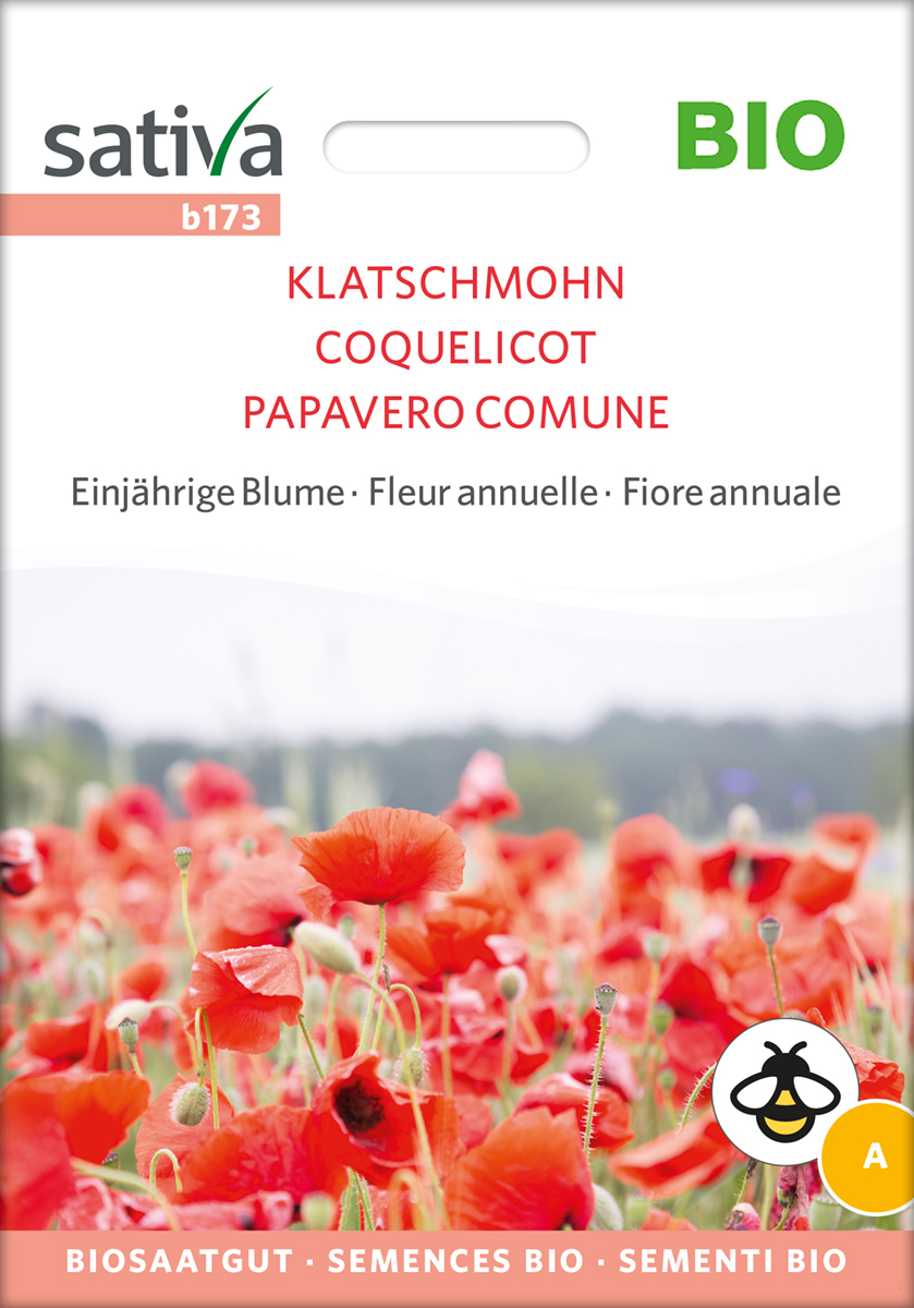 Klatschmohn BIO Samen