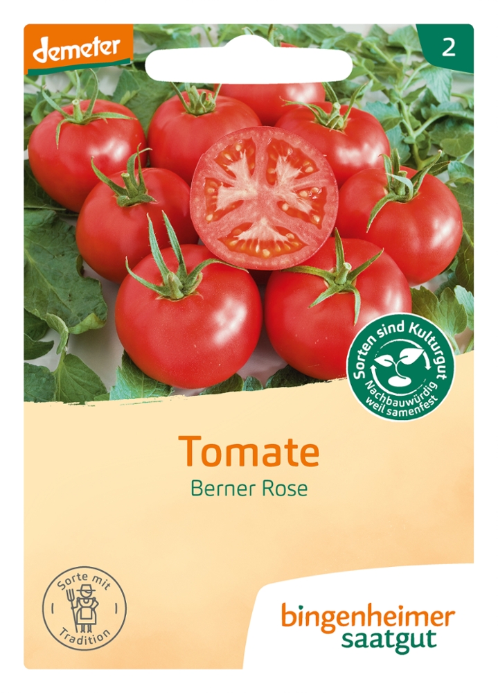 Tomate 'Berner Rose' BIO Samen | Fleischtomate