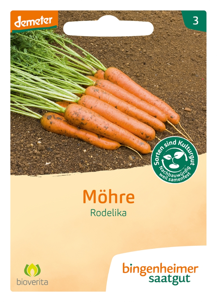 Möhre/ Karotte 'Rodelika', BIO Samen