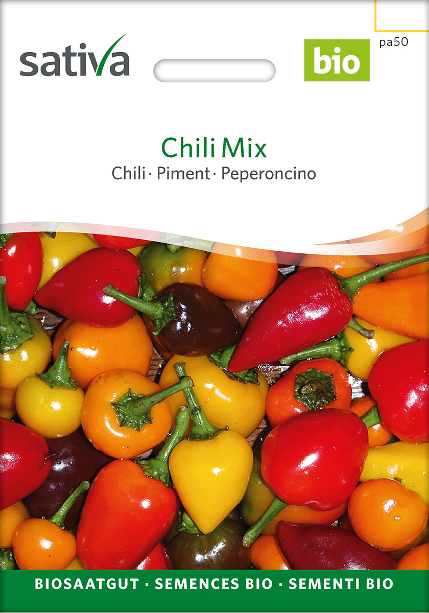 Chili Mix BIO Samen